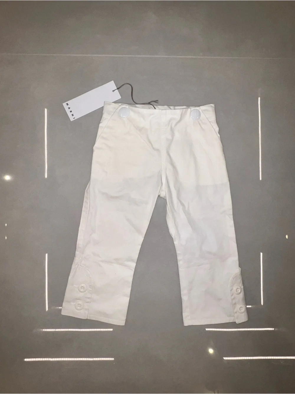 Marni Kids Saylor style white Pants